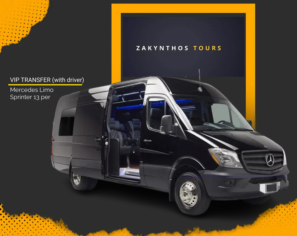 vip mini bus transfers zakynthos